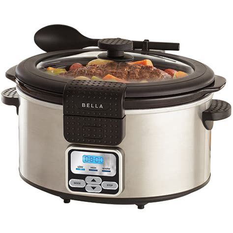 Happy Shopping Bella 6 Qt Programmable Slow Cooker Bella Crock Pot