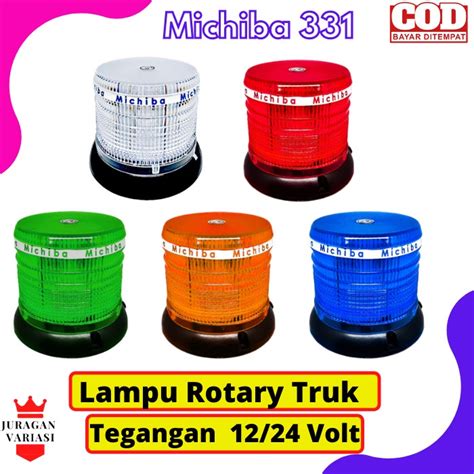 Jual Lampu Variasi Led Rotary Rotari Warning Light Mobil Truk Truck