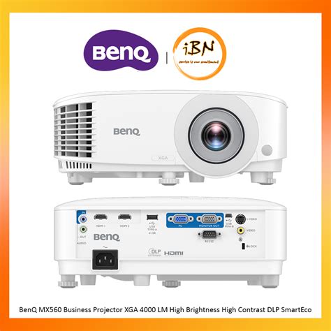 Benq Ms Svga Lm High Brightness Dlp Smarteco Business Projector