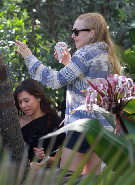 Amanda Seyfried Still Wearing Bikini Tops In Miami HawtCelebs