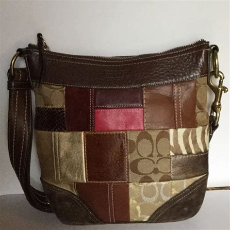 Coach Patchwork Classic Holiday Bag Gem