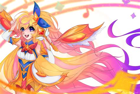 Artstation Starguardian Seraphine From League Of Legends