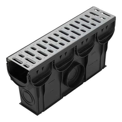 Пескоуловитель для лотка водоотводного пластиковый 500х133х250 мм ...