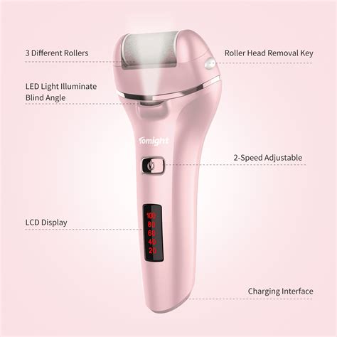 Electric Feet Callus Removers Rechargeable, Aerb Portable Electronic