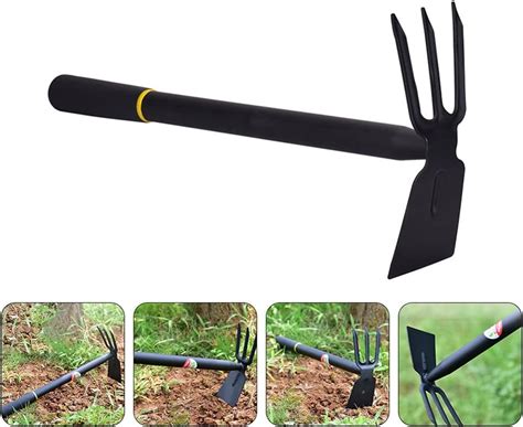 Buy Housoutil Hoe And Cultivator Hand Tiller Manganese Steel Flower