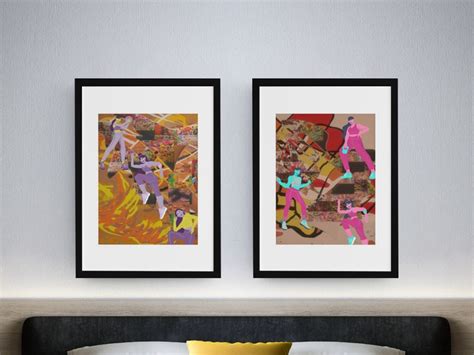 Comic Canvas Digital Download Print Etsy
