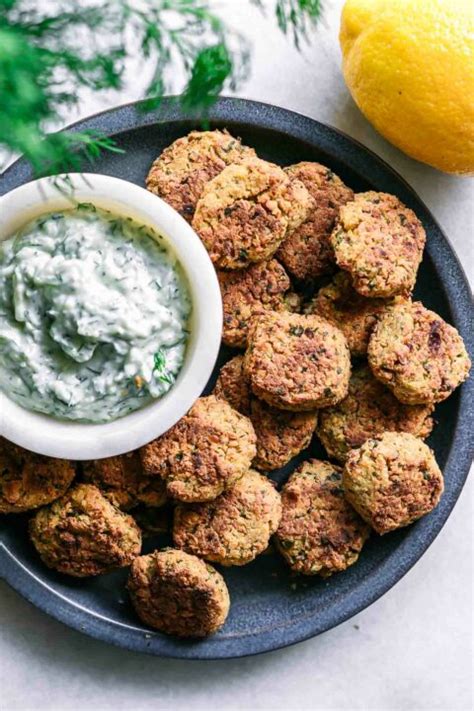 Crispy Baked Falafel ⋆ Easy Oven Baked Crispy Falafel Recipe