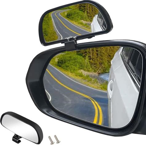 Amazon Esreake Large Adjustable Mounted Blind Spot Mirror Fix