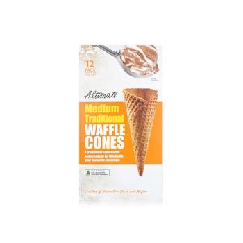 Waitrose Waffle Ice Cream Cones G S Spinneys Uae