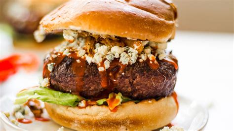 Spicy Blue Cheese Burger Recipe