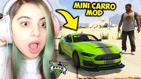 Encontrei Um Mini Carro Mod No Gta V Mandei As Mitadas De Drift