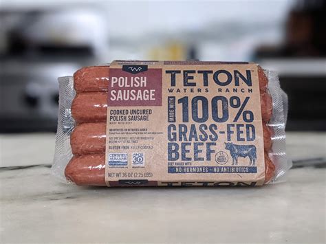 Costco Polish Sausages - Teton Waters Ranch - Review - Costco Food Database