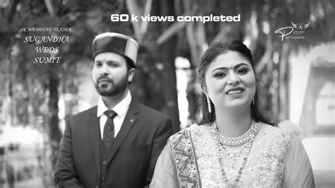 Best 4k Wedding Teaser Sugandha Weds Sumit Preet Photography Youtube