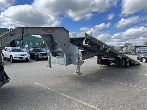 36 Foot 12 Ton Galvanized Gooseneck Tilt Deckover Trailer – BEYOND