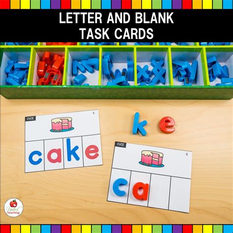 Phonics Build A Word Task Cards Bundle United Teaching