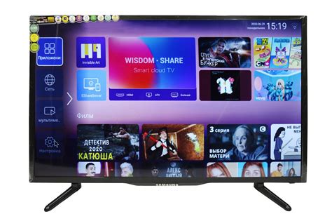 Смарт телевізор Samsung Smart TV 45 дюйми, FULL HD Android + Т2 ...