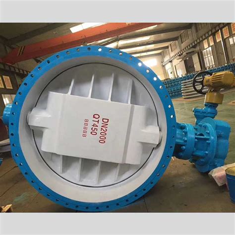 Dn Double Flange Eccentric Butterfly Valve