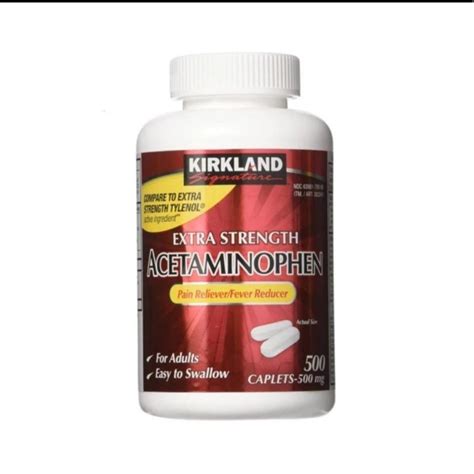 Jual KIRKLAND Signature Extra Strength Acetaminophen 500mg 500