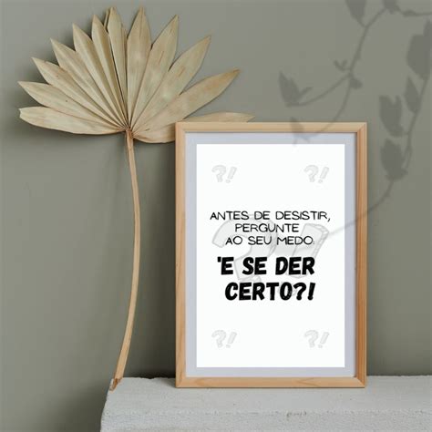 Se Desse Certo - E Se Der Certo | Loja July Sah | Elo7 Produtos Especiais