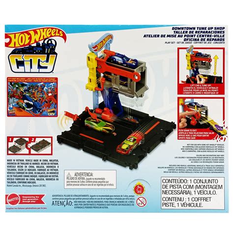 Đồ Chơi Mô Hình Trạm Sửa Xe Hot Wheels City HDR HDR FAHASA