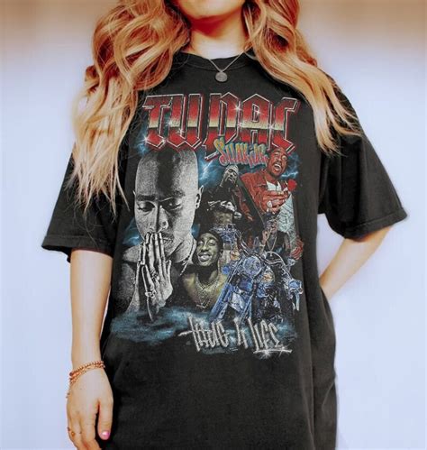 2pac Tupac Shakur T Shirt Vintage 2pac Rapper Hip Hop Legends Shirt