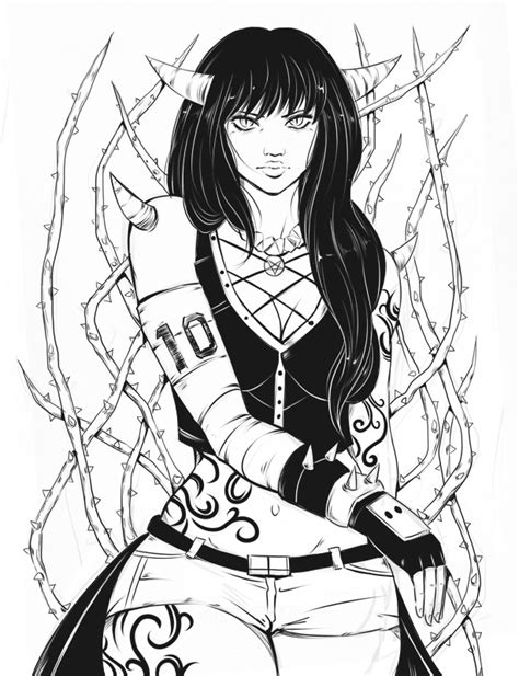 Devil Spikes Woman By FASSLAYER Hentai Foundry