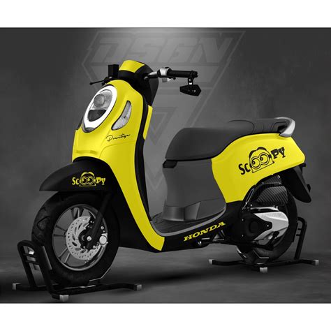 Jual Decal Sticker Scoopy Full Body Fi Scopy Dekal Stiker