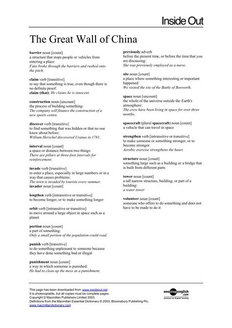 PDF Great Wall Of China Glossary DOKUMEN TIPS