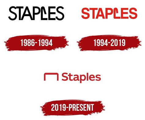 Staples Logo Symbol Meaning History Png Brand