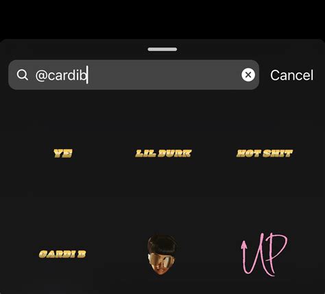 A On Twitter Rt Bardiupdatess New Cardib Stickers On Instagram