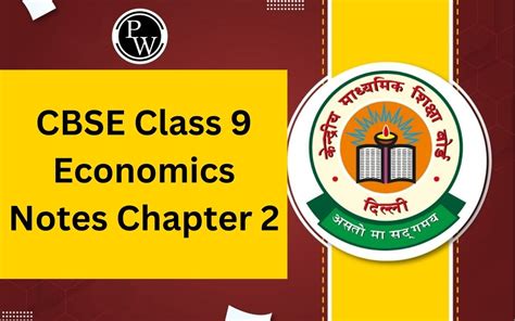 Cbse Class 9 Economics Notes Chapter 2 People As Resource