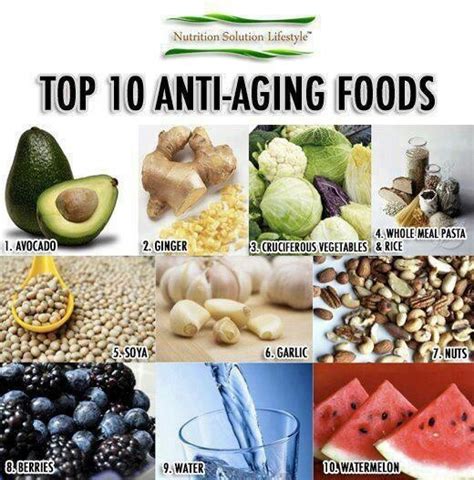 Anti Aging Food Super Foods For A Healthly Living Pinterest