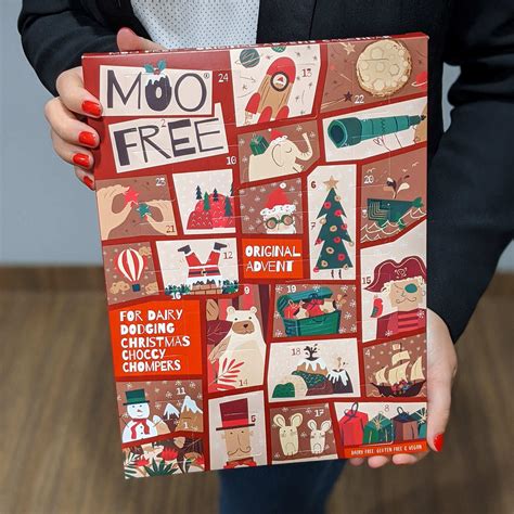 Organic Milk Alternative Chocolate Advent Calendar Dairy And Gluten Free