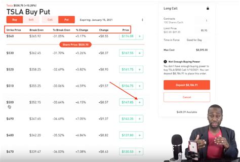 How To Trade Options With Robinhood Desktop Version Jason Brown