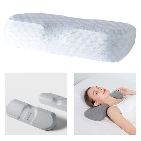 Cervical Pillow Round Memory Foam for Neck Pain Si... – Vicedeal