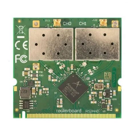 miniPCI карта MikroTik R52HnD | Официальный сайт Микротик в России