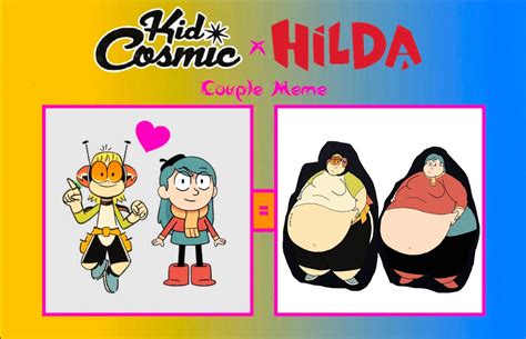 Mutual weight gain Kid Cosmic x Hilda Love meme by tiqwerp23 on DeviantArt