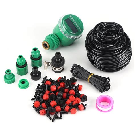 25m DIY Micro Drip Irrigation System Plant Self Automatic Garden Water