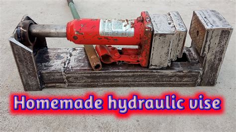 Home Made Hydraulic Vise Making A Hydraulic Vise Diy Hydraulic Metal