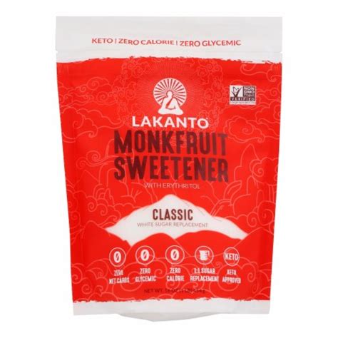 Lakanto Classic Monkfruit Sweetener Case Of 8 16 Oz Case Of 8 16 Oz Each Kroger