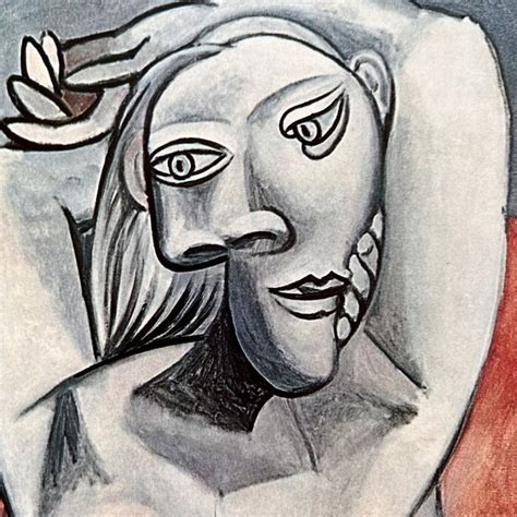 Vintage Pablo Picasso Nude Portrait Art PrintDefault Title In Pablo Picasso Art