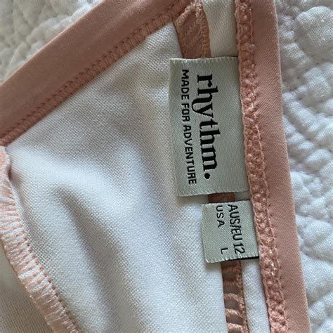 Rhythm Women S Pink Bikini And Tankini Tops Depop