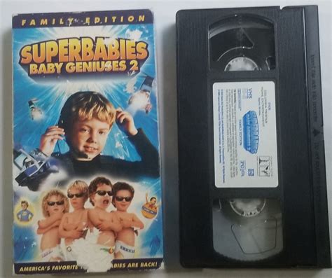 Superbabies Baby Geniuses 2 Vhs