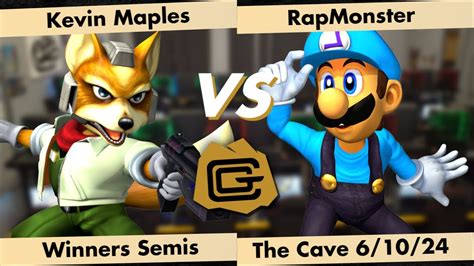 Kevin Maples Fox Vs Rapmonster Luigi Winners Semis The Cave