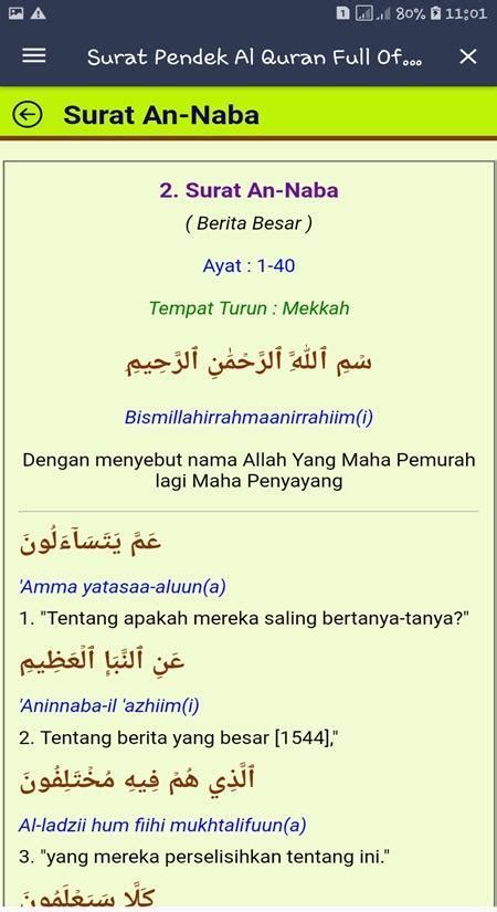 Detail Surat An Naba 1 40 Lengkap Koleksi Nomer 37