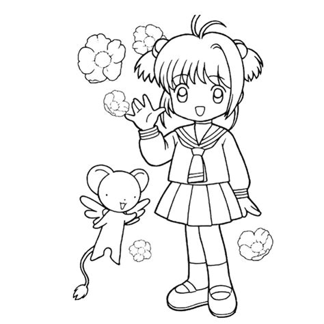 Desenho Japones Para Colorir - Desenho de Mangá japonês para colorir - Tudodesenhos