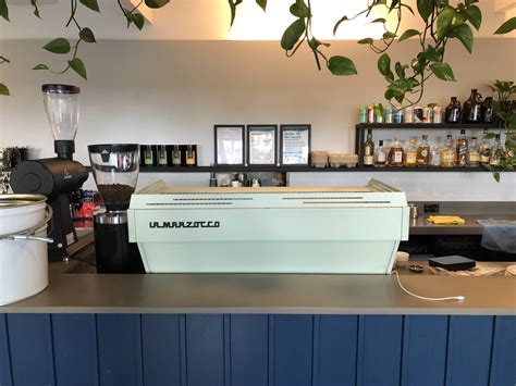 Custom Green La Marzocco Linea PB 3 Group Coffee Machine