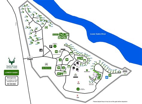 Maps Kruger National Park Sanparks