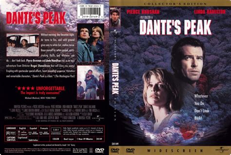 Dante's Peak Collector's Edition dvd cover (1997) R1