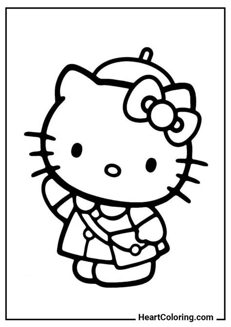 Hello Kitty Coloring Pages To Print On A4 45 Coloring Sheets